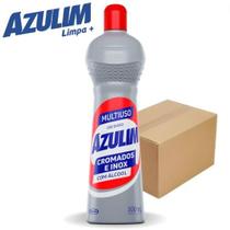 Multiuso C/ Álcool Cromados e Inox 500ml - Kit Com 12 Unidades