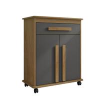 Multiuso com 2 Portas Cantária Cinamomo Grafite