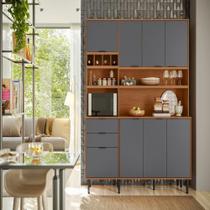 Multiuso cozinha Libia jequitiba/grafite