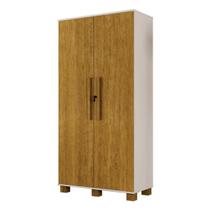 Multiuso Dacar Roupeiro 2 Portas Armario Organizador 12 Prateleiras Fechadura com Chave Multiuso Dacar Roupeiro 2 Portas Armario Organizador 12 Prateleiras Fechadura com Chave