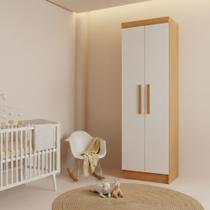 Multiuso Infantil Isa MDF 2 Portas e 4 Prateleiras Moderna Mobília