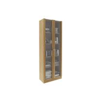 Multiuso Lavanderia AM-3112 c/ 2 Portas c/ Vidro Amêndoa - Tecno Mobili Multiuso Lavanderia AM-3112 c/ 2 Portas c/ Vidro Amêndoa - Tecno Mobili