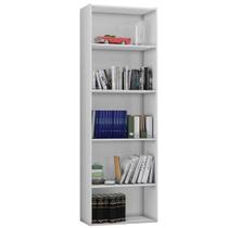 Multiuso Livreiro Noronha Nichos 4 Prateleiras Branco - Bela Móveis Multiuso Livreiro Noronha Nichos 4 Prateleiras Branco - Bela Móveis