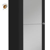 Multiuso Marry com Espelho Organizador Sapateira Preto