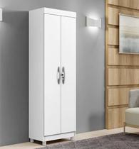 Multiuso New Roma 2 Portas com Chave Benetil Móveis - Branco Multiuso New Roma 2 Portas com Chave Benetil Móveis - Branco