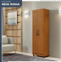 Multiuso New Roma 2 Portas com Chave Benetil Móveis - Cinamomo