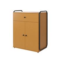 Multiuso Organizador Ambiente Com 2 Portas Gaveta MDF Design Contemporâneo Reforçado Espaçoso
