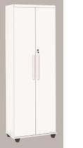 Multiuso / Organizador Com Chave 2 Portas Com Prateleiras Internas Cor Branco Multiuso / Organizador Com Chave 2 Portas Com Prateleiras Internas Cor Branco