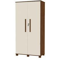 Multiuso Organizador Dacar 2 Portas Com Chaves Canela/Off White Multiuso Organizador Dacar 2 Portas Com Chaves Canela/Off White