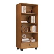 Multiuso Organizador / Livreiro DU Com Prateleiras e Gaveta Cor Freijó Multiuso Organizador / Livreiro DU Com Prateleiras e Gaveta Cor Freijó