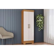 Multiuso Quarto B387 2 Portas Cinamomo/Off White Henn Multiuso Quarto B387 2 Portas Cinamomo/Off White Henn
