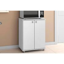 Multiuso Quarto Balcão ASM155 c/ 2 Portas Branco - Movelbento Multiuso Quarto Balcão ASM155 c/ 2 Portas Branco - Movelbento