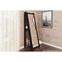 Multiuso Quarto Espelho RT 3083 Preto - Movelbento Multiuso Quarto Espelho RT 3083 Preto - Movelbento