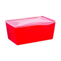 Multiúso Retangular 12 L - VERMELHO MAÇÃ DO AMOR