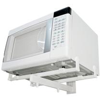 Multivisão Suporte de Parede para Forno Microondas Elétrico Suporta até 30Kg F200-BR Branco