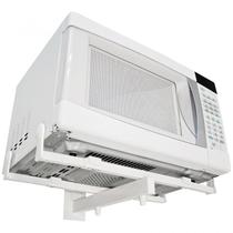 Multivisão Suporte Super Reforçado de Parede para Forno Microondas Elétrico F200-BR Branco