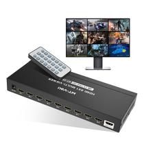 Multivisualizador HDMI MT-VIKI 4K 9x1 com comutador remoto IR 4K @30Hz
