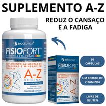 Multivitamína Fisiofort A-Z 60 Cápsulas Suplemento Alimentar