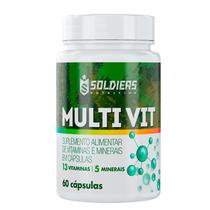 Multivitamínico 5 Minerais 13 Vitaminas Soldiers Nutrition