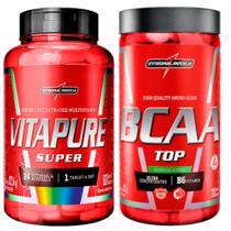 Multivitaminico 60 Tabs + Bcaa Top 120 Caps Integralmedica Multivitaminico 60 Tabs + Bcaa Top 120 Caps Integralmedica