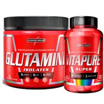Multivitaminico 60 Tabs + Glutamina Pura 150g Integralmedica