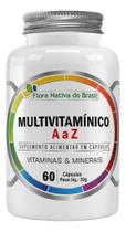 Multivitamínico A a Z Flora Nativa do Brasil 60 Cápsulas Multivitamínico A a Z Flora Nativa do Brasil 60 Cápsulas