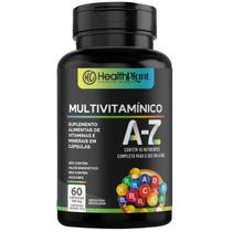 Multivitamínico A-Z 60 Cápsulas 500mg - HealthPlant - Vitaminas e MineraisemCápsulas
