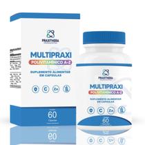 Multivitamínico A-Z 60 Cápsulas Multipraxi sem sabor