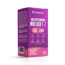 Multivitamínico A-Z Ômega 3 DHA/EPA Sanavita antioxidante