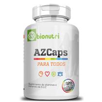 Multivitamínico AZ Caps Para Todos 120 Cápsulas - Bionutri
