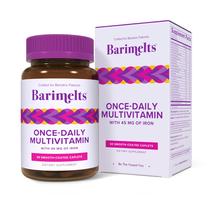 Multivitamínico bariátrico Barimelts uma vez ao dia com 60 cápsulas de ferro