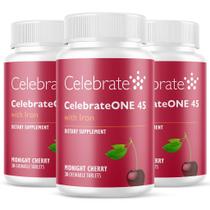 Multivitamínico Bariátrico CelebrateONE 45 com Ferro 90 Comprimidos Multivitamínico Bariátrico CelebrateONE 45 com Ferro 90 Comprimidos