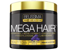 Multivitamínico Belíssima Mega Hair 60 Cápsulas