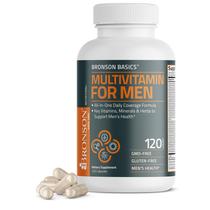 Multivitamínico Bronson para Homens 120 Cápsulas Fórmula Diária