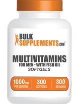 Multivitamínico BulkSupplements.com para homens, cápsulas gelatinosas de 300 unidades Multivitamínico BulkSupplements.com para homens, cápsulas gelatinosas de 300 unidades