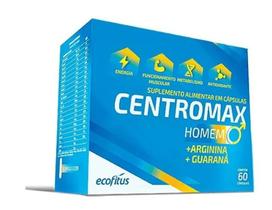 Multivitamínico Centromax Homem Vitaminas+Arginina+Guaraná 60 Cápsulas - Ecofitus