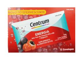 Multivitamínico Centrum Energia Em Pó C/12 Envelopes Multivitamínico Centrum Energia Em Pó C/12 Envelopes