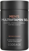 Multivitamínico Codeage Men's 50 para homens com mais de 50 anos - 30 cápsulas Multivitamínico Codeage Men's 50 para homens com mais de 50 anos - 30 cápsulas