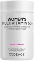 Multivitamínico Codeage para Mujeres 50, 30 Cápsulas, Libre de Gluten Multivitamínico Codeage para Mujeres 50, 30 Cápsulas, Libre de Gluten