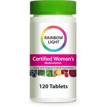 Multivitamínico com certificação Rainbow Light para mulheres, 120 cápsulas