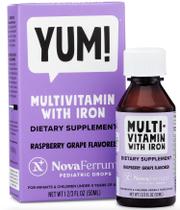 Multivitamínico com ferro NovaFerrum Yum Infants & Kids 50 Serv Multivitamínico com ferro NovaFerrum Yum Infants & Kids 50 Serv