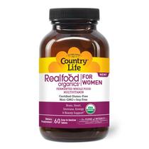 Multivitamínico Country Life Realfood Organics Women 60 comprimidos Multivitamínico Country Life Realfood Organics Women 60 comprimidos