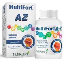 Multivitamínico de A a Z 500mg 60 Cáps. - Multifort
