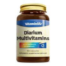 Multivitaminico Diario Vitaminas Minerais 60Caps Vitaminlife