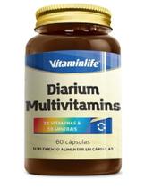 Multivitamínico Diarium Multivitamins (13 vitaminas & 10 minerais) com 60 cápsulas-Vitaminlife