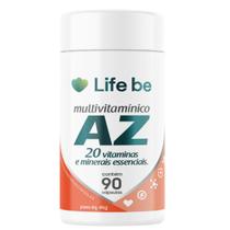 Multivitamínico E Minerais A-Z 90 Cápsulas Life Be