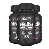 Multivitaminico E Mineral Mulher Secrets Femme 3x60 cápsulas - Secrets Nutrition
