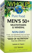 Multivitamínico e Mineral Natural Factors Masculino 50+ 120 comprimidos