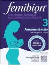 Multivitaminico femibion 3 28cpr+28cps amamentacao