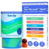 Multivitamínico FIRST DAY Teen para meninas e meninos 12-17 30 dias Multivitamínico FIRST DAY Teen para meninas e meninos 12-17 30 dias